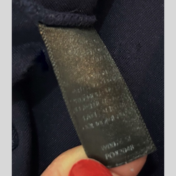 Betabrand Blue Pull On Dress Pants, Petite Size Medium - Picture 10 of 11